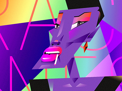 6 MUSIC CELEBRATES GRACE JONES animation grace jones ill never write my memoirs island records leigh pearce leigh pearce illustration new wave supermodel