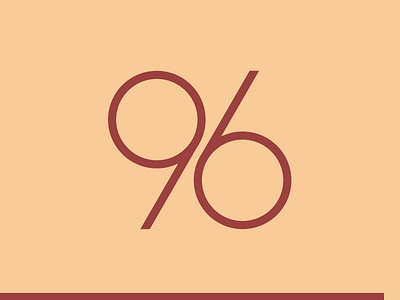 96 percent 69 96 circle grid loading logo mark percent type typography