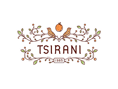 Tsirani Garden Restaurant Logo logo design rebranding restaurant branding restaurant logo