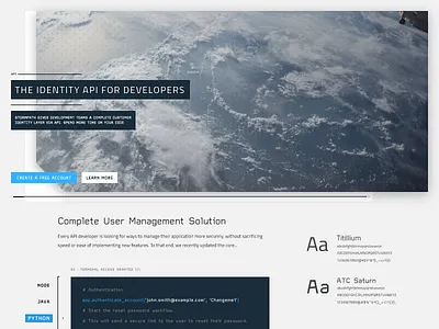 Style Exploration: SciFi conceptual exploration moodboard scifi space style typography