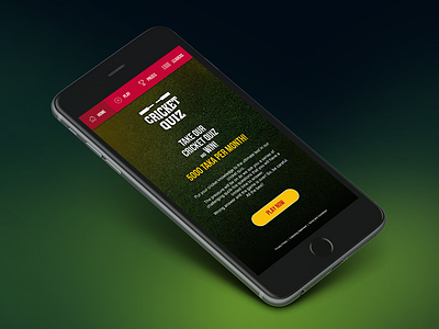 Quiz Applications Design (WIP) apps cricket quiz design online quiz quiz apps web web applications