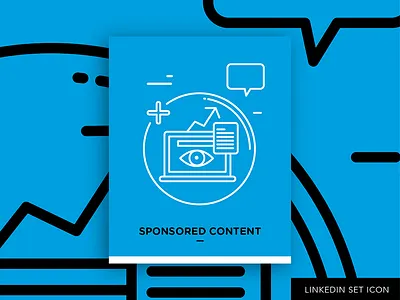 Linkedin Icon Set art branding clean design digital flat icon icons illustration line vector