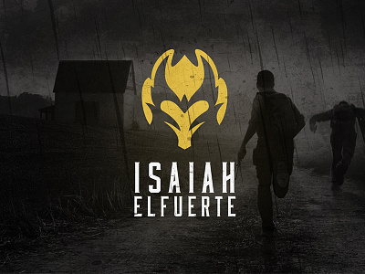 ISIAH EL FUERTE deer designs gaming gaming logo grunge logo logo design twitch