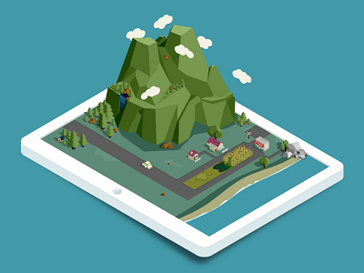 BleBlo World bleblo crowd funding indiegogo isometric