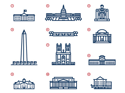 Washington DC illustration