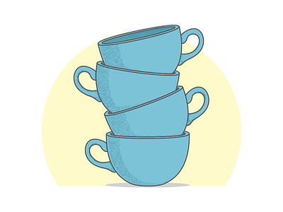 Mondays... coffee illustration monday mug
