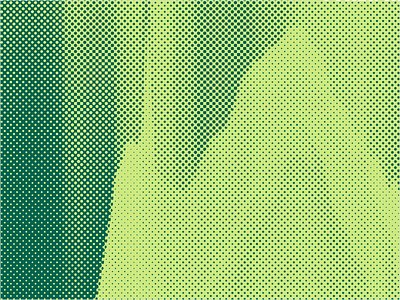 DJ-SS-OH-BB bitmap craft beer green halftone label