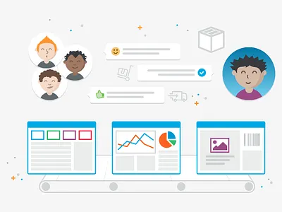 Infographic - Fulfillment fulfillment icons infographic shipping