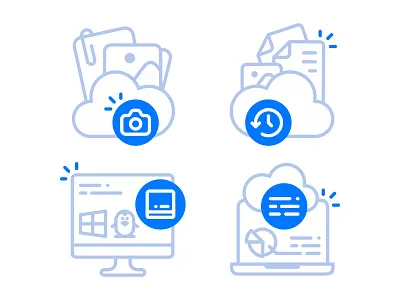 Wizard Icons For a Client cloud code file icon linux monitor online picture storage upload windows