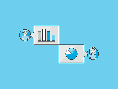 Data Conversation bar graph conversation dashboard graph pie chart