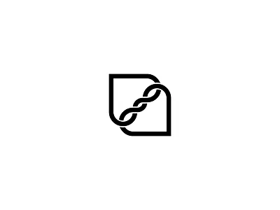 Connected community connect heart logo mark