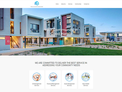 Prime Association Management Website clean minimal responsive website wordpress