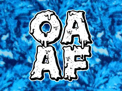 Dripping drip dripping merch over andover pop punk tye dye type