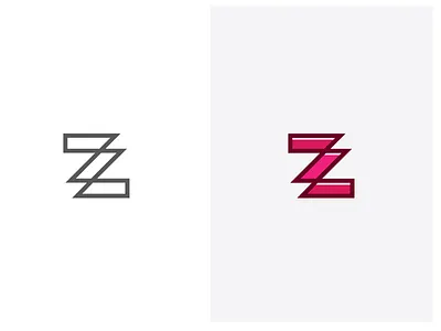 Zübeyde Hanım Kız Meslek Lisesi Logo logotype overflow techic painting logo z logo