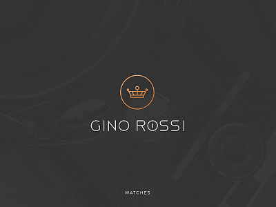 Gino Rossi - Logo vol.1 branding crown identity logo watches