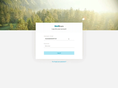 Login transition creative form gif login shadow transition ui