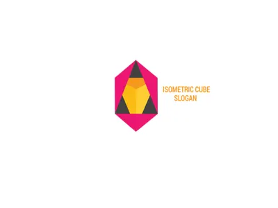 Isometric Cube Logo brand cube logo logo logo design logo dune vector logo