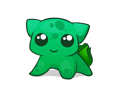 Bulbasaur bulbasaur cartoon icon pokemon vector