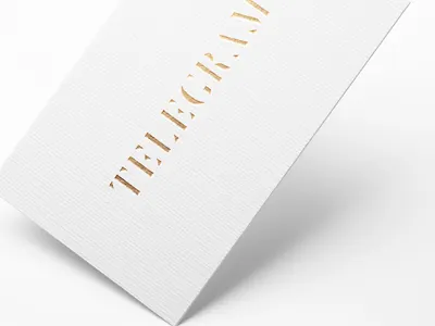 Foil Edition copywriting design logo writing