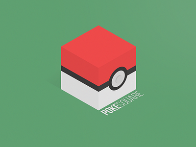 Pokesquare aftereffects design flat green illustration illustrator pikachu pokeball pokemon pokesquare