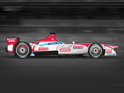 Formula E NISMO Mockup fia formula e illustrator mockup motorsport motul nismo nissan photohosp racing vector