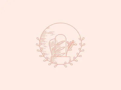 Hornely Bakery. bake bakery bread emblem icon illustration line logo stroke vectors wheat wip