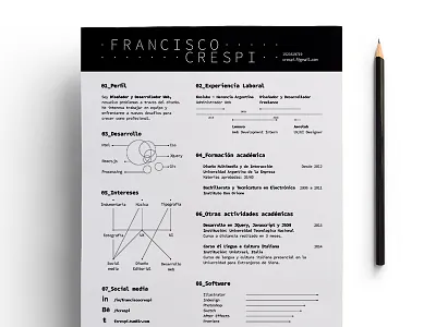 Printed Resume and black curriculum cv pdf resume vitae white
