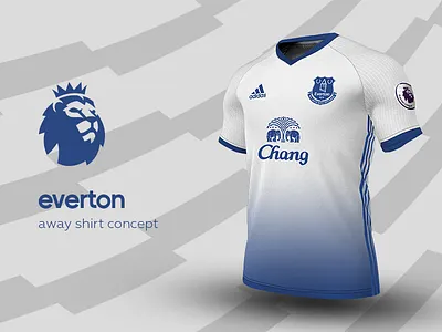 Everton Away Shirt by adidas adidas everton football jersey kit premier league soccer