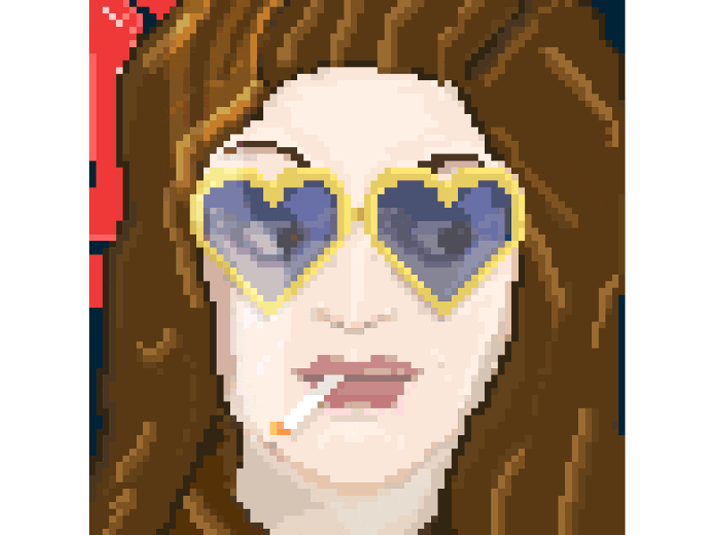 Darlene carly chaikin darlene f society mr robot pixel art pixels