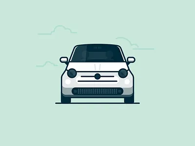 500 500 car fiat illustration vector