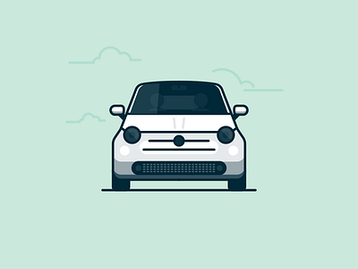 500 500 car fiat illustration vector