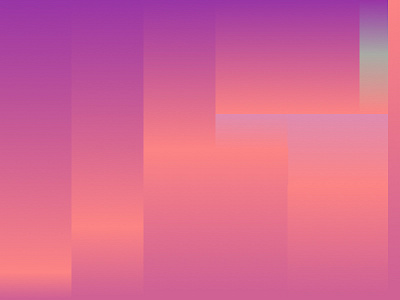 Color Experiment color gradient pink purple shapes