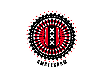 Amsterdam amsterdam print t shirt