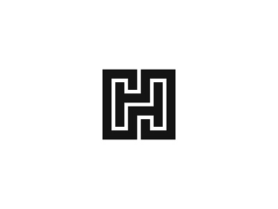 HH h hh logo mark symbol monogram