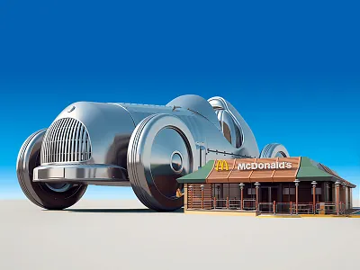 McDonald's - Monopoly advertising art direction cgi illustration mcdonalds monopoly