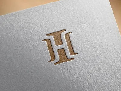 Headwaters Letterpress branding golf h letterpress mark par 3