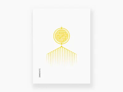 Innovate data grid illustrator less minimal photoshop poster shapes simple template