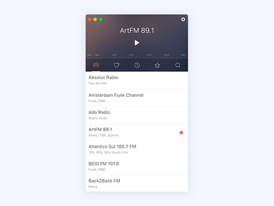Radio App For Mac app mac os x radio ui