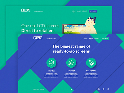 Sumo Screens Website graphic design ui ui design web website