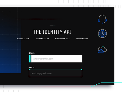 Brand Elements​ exploration futuristic identity mood board process style