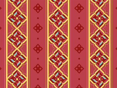 LineThai illustration pattern thai