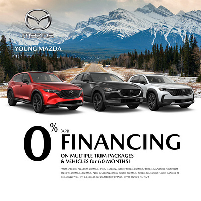 Young Mazda Facebook Ad_ cooppita drivethosecarsofftheimage! facebook graphicdesign lovedtheirsleekbrandguidelines salesoffer whitespace