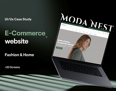 UI/UX Case Study : E-commerce Website brand case study ecommerce fashion figma figma web design product design ui uiux website