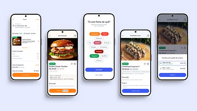 Mobile screens - App Mobo delivery food graphic design mobile mockup restaurant sushi ui ux