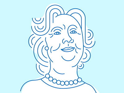 HRC candidate democrat election hillary clinton illustration politics president vector vote