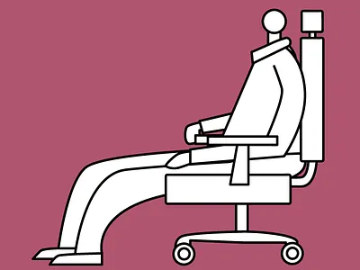 Work chair desk man person sitting