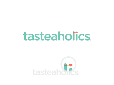tasteaholics - Logo proposal 2 aissa food logo matqoune spoon taste