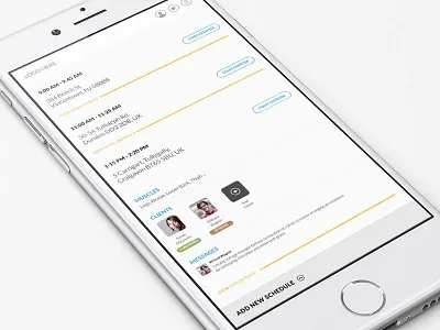 Fitness App app fitness minimal mobile simple