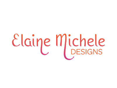 Elaine Michele Designs branding identity logo