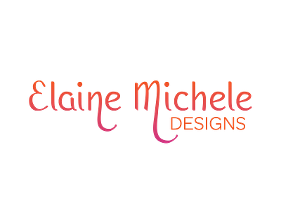 Elaine Michele Designs branding identity logo